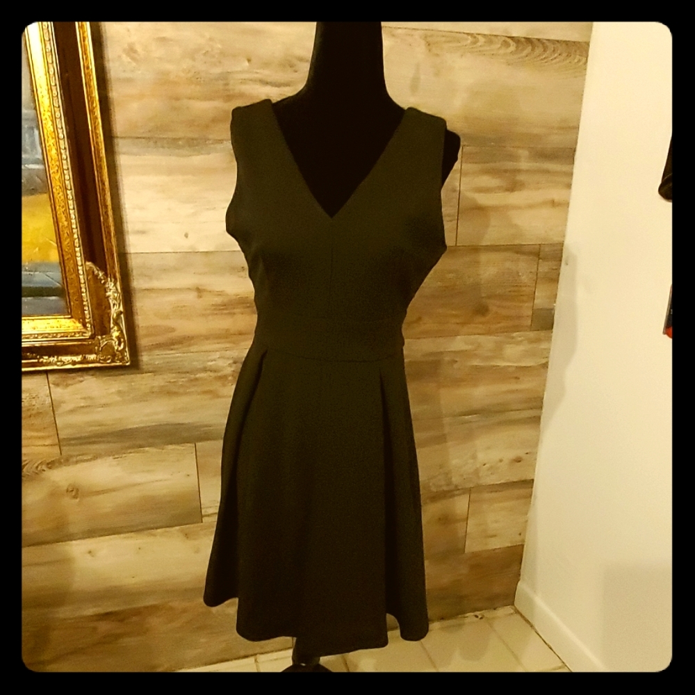 Mini black dress